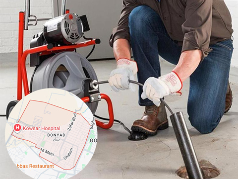 لوله باز کنی در شاهین ویلا